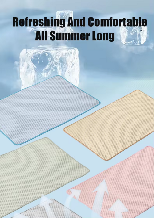 Breathable Ice Silk Pet Cooling Pad